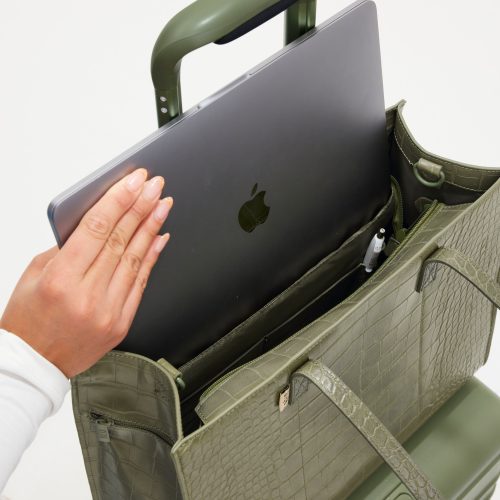 BEIS124638 WorkTote Olive Details 0383 V1