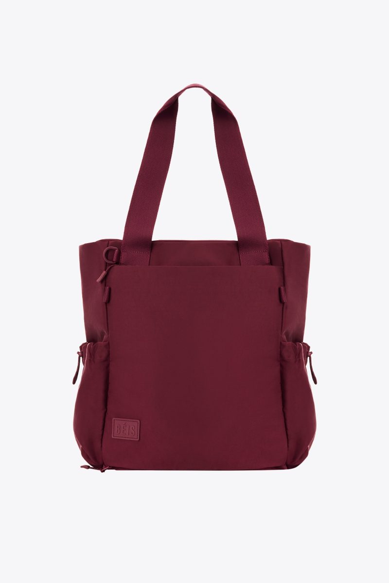 BEIS129802 TheSportTote Burgundy product front 0406 V2