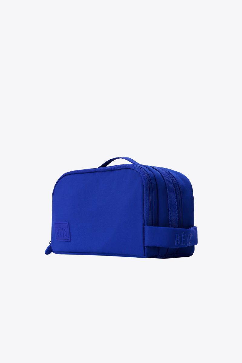 BEIS132504 TheToiletryBag CobaltBlue product side 0480 V3