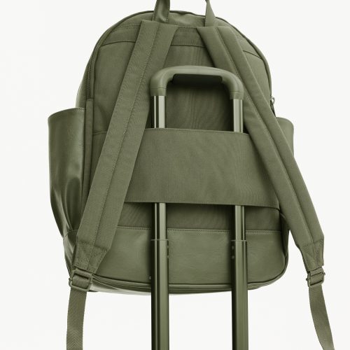 BEIS219156 Backpack Olive Details 0046