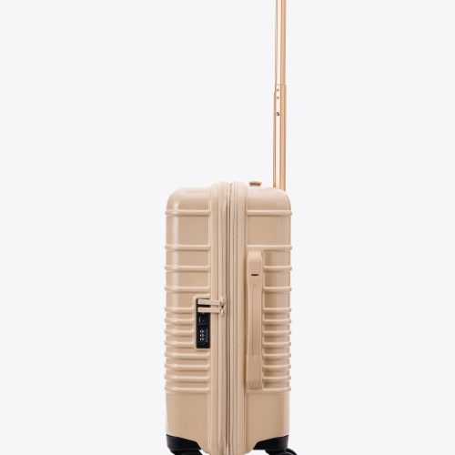 BEIS224534 GlossyCarryOnRoller Beige Product Side 0169 V1