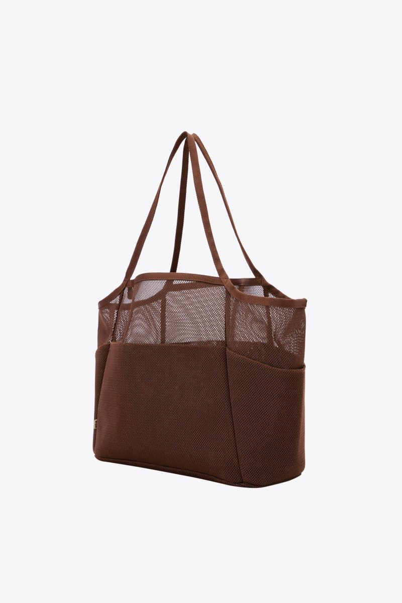 BEIS224576 StripedBeachBag Brown Product Side 0305 V1