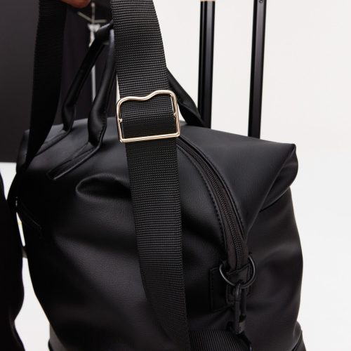 BEIS323481 PremiumDuffle Black Details 0664