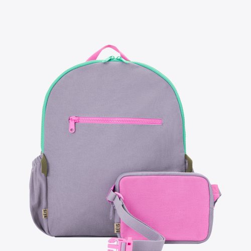 BEIS324555 TheKidsBackpackandBeltPouch Lavendar product front 2409 V3 666e095e 0753 4cb6 aa0b 112f68f8b0bf