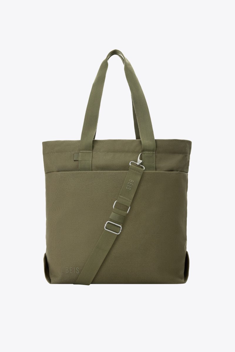 BEIS324601 TheUtilityTote Olive product front 2106 V2