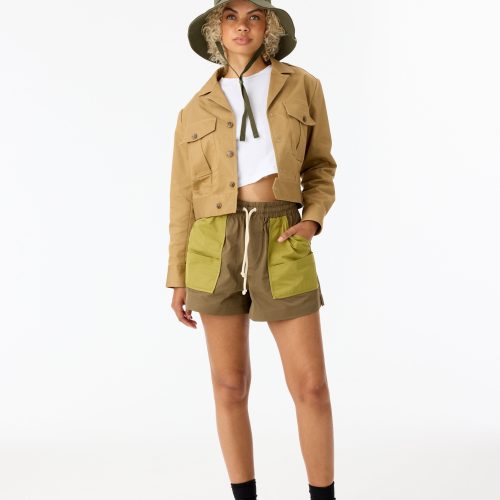 BEIS324628 TheWideBrimSunHat Olive Model 0956 V1