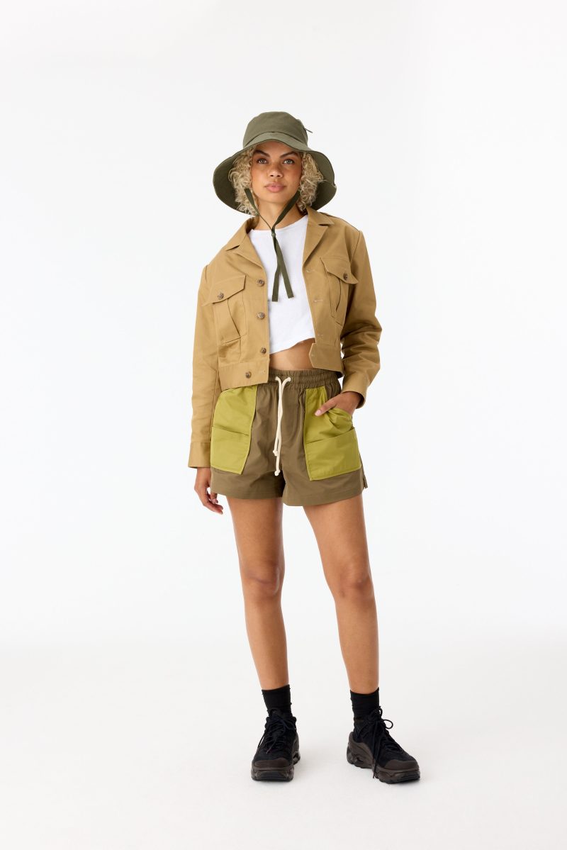 BEIS324628 TheWideBrimSunHat Olive Model 0956 V1