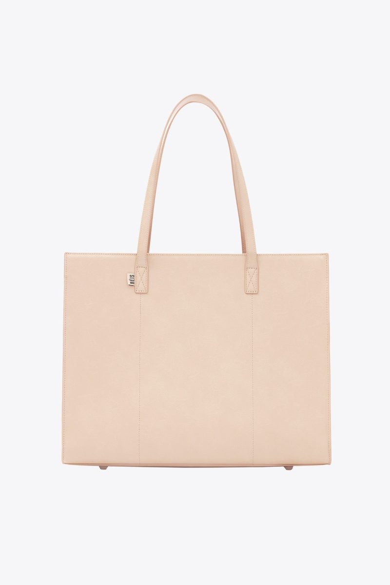 BEIS324648 LARGEWorkTote Beige Product Front 1893 V1