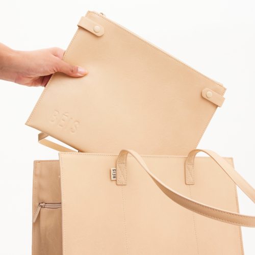 BEIS324651 WorkTote Beige Details 1484