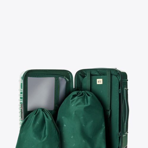 BEIS424850 TheSmallCarryOnRoller WickedGreen product interior 0170