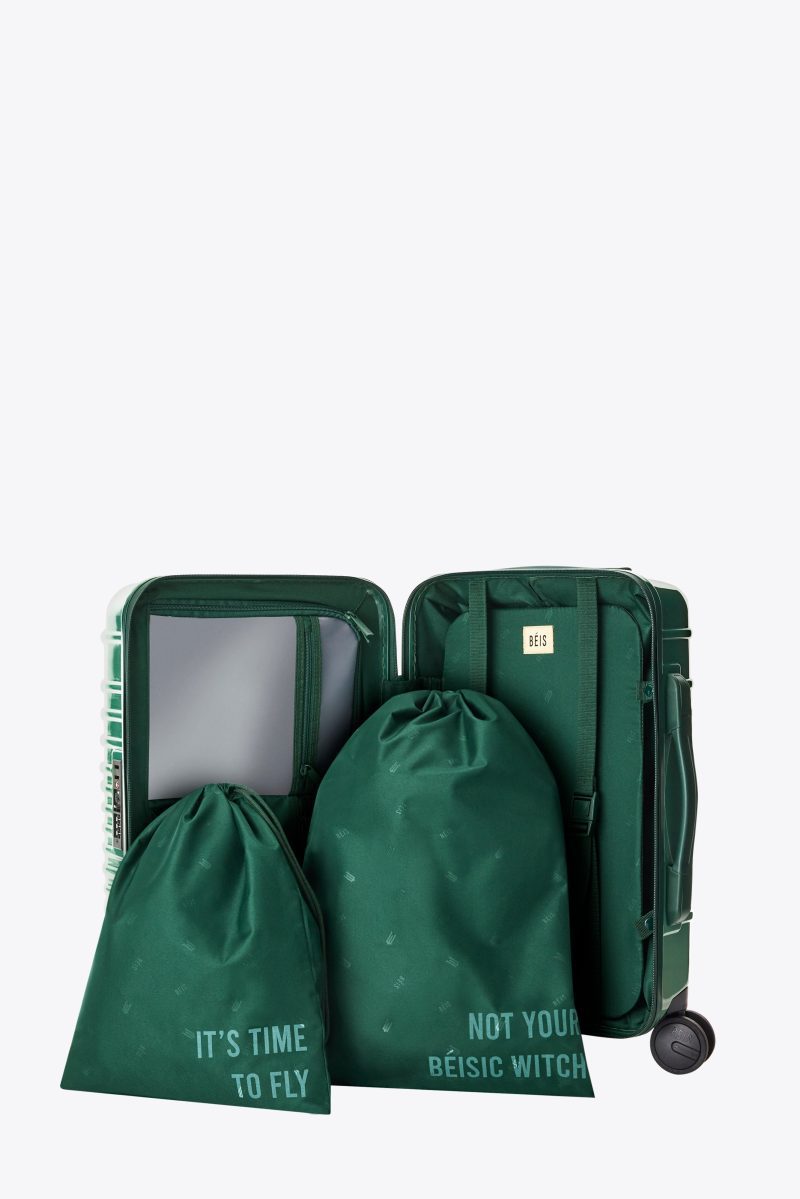 BEIS424850 TheSmallCarryOnRoller WickedGreen product interior 0170