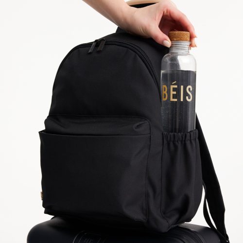 Beis Detail Backpack Black 1038