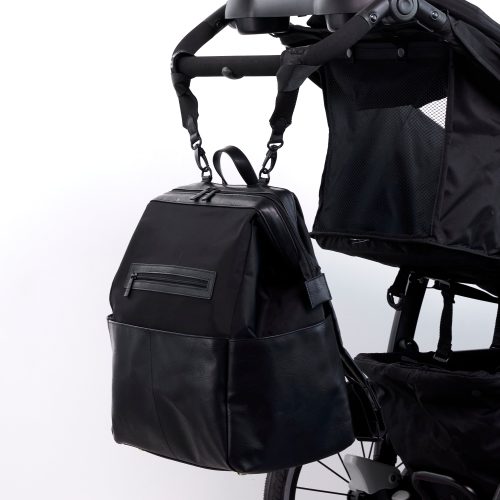 Beis DiaperBackpack Black Detail0030