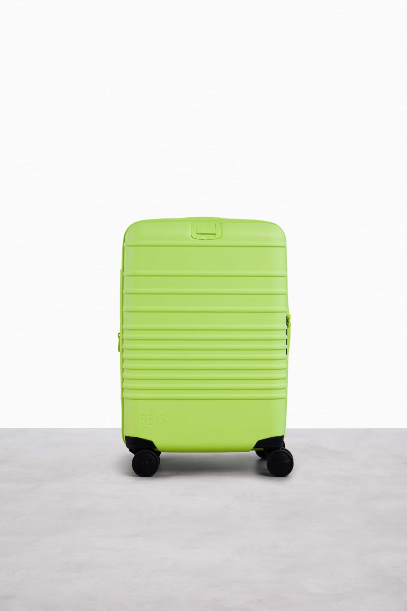 CarryOn Green Luggage Front 4009