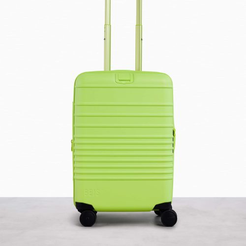 CarryOn Green Luggage Front 4011