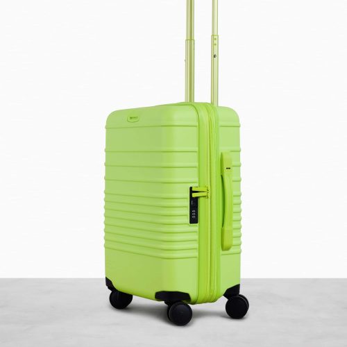 CarryOn Green Luggage Side 4012