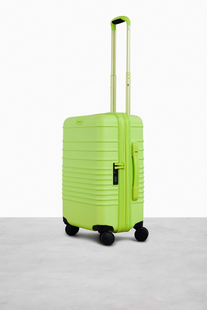 CarryOn Green Luggage Side 4012