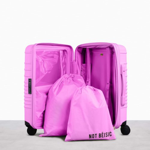 CarryOn Lavender Luggage Interior 4026