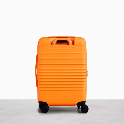 CarryOn Orange Luggage Back 3986