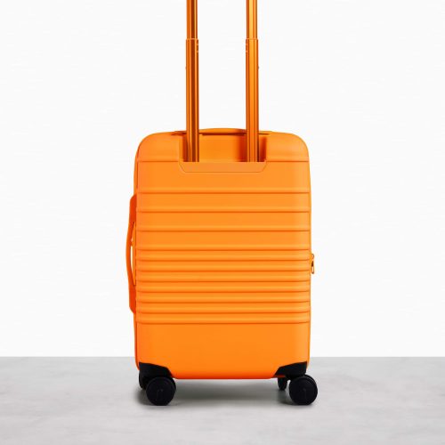 CarryOn Orange Luggage Back 3987