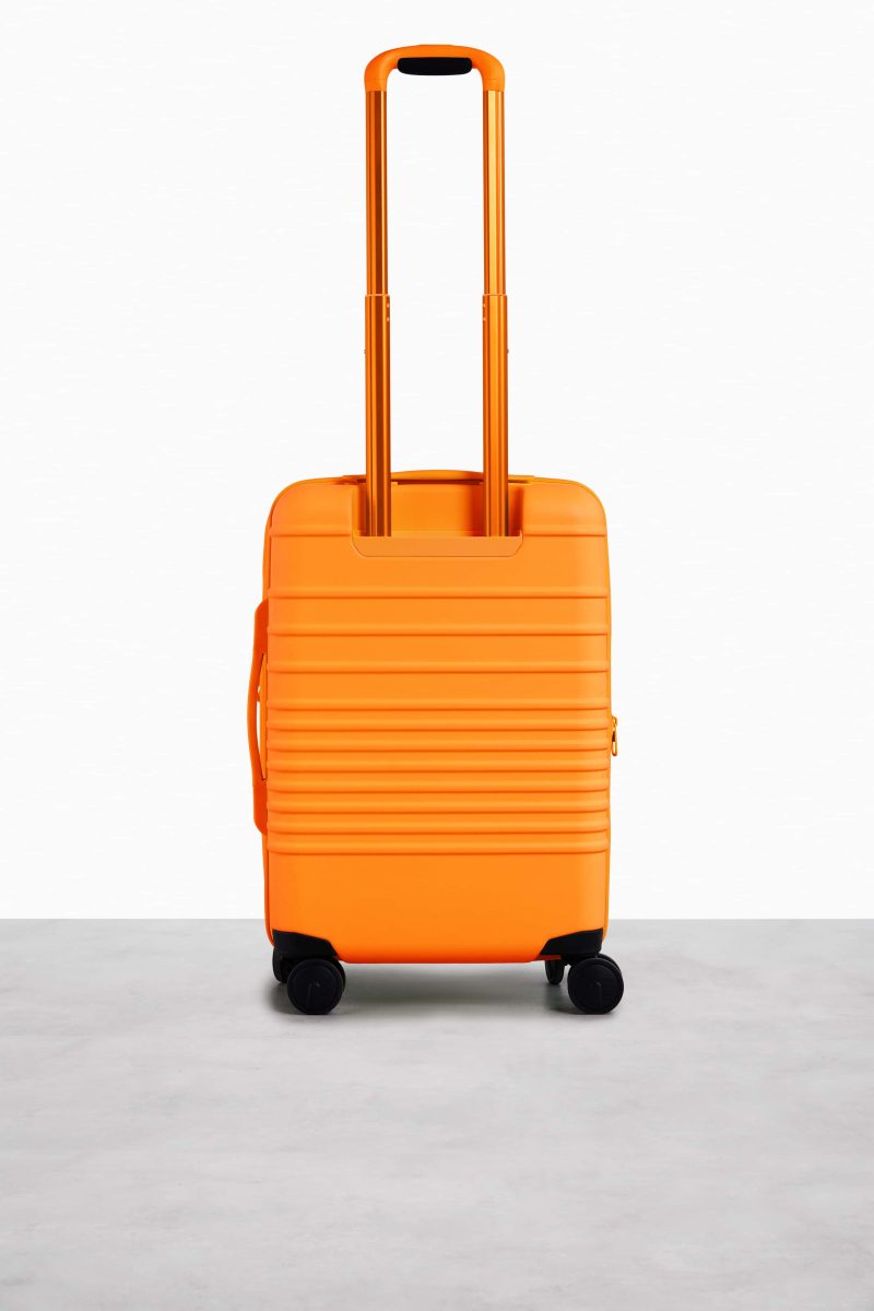 CarryOn Orange Luggage Back 3987