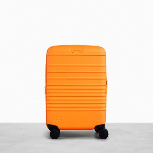 CarryOn Orange Luggage Front 3980