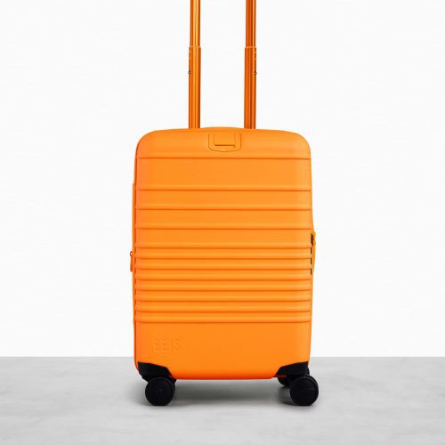 CarryOn Orange Luggage Front 3981