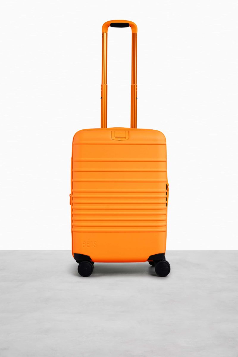 CarryOn Orange Luggage Front 3981