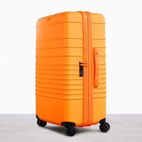 CheckIn29 Orange Luggage Side 3965