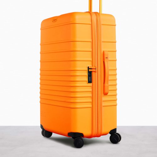 CheckIn29 Orange Luggage Side 3966