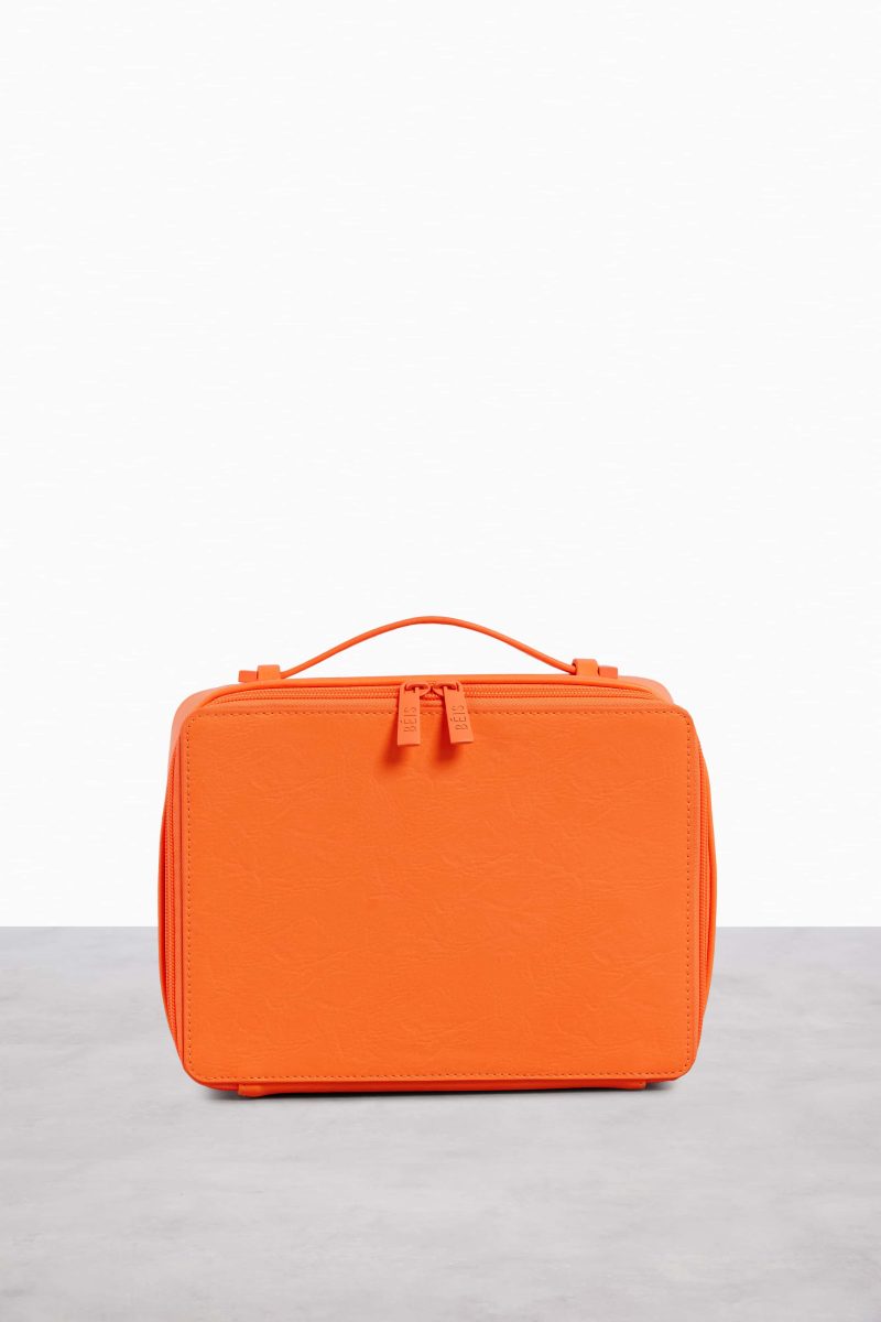 CosmeticCase Orange Accessories Front 4048