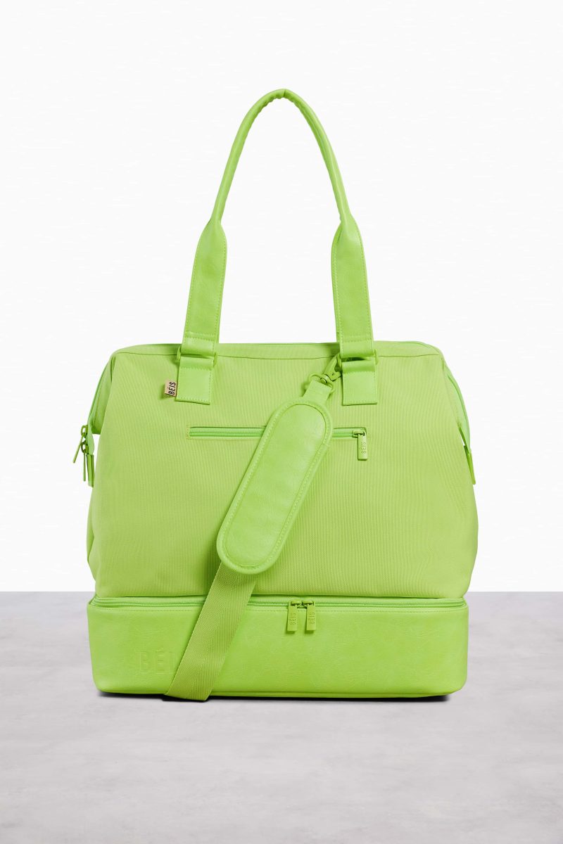 MiniWeekender Green Bag Front 4102