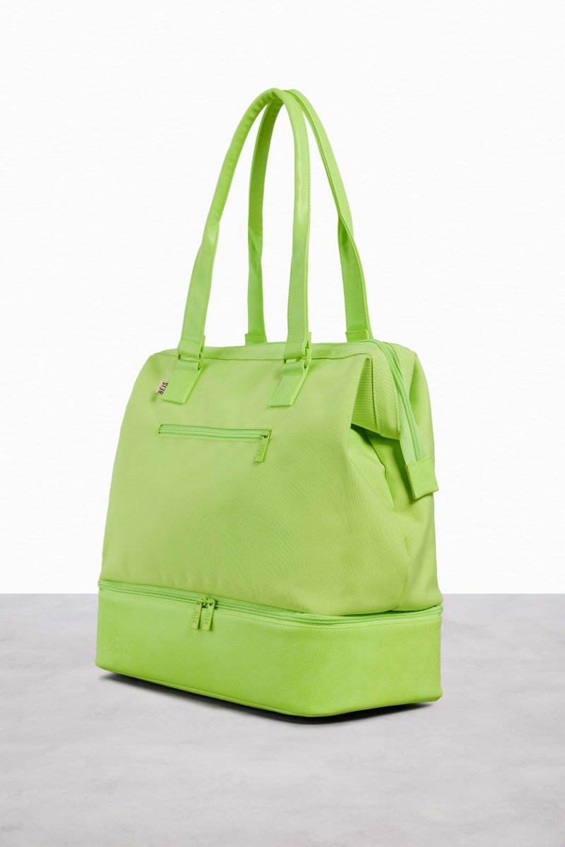 MiniWeekender Green Bag Side 4099