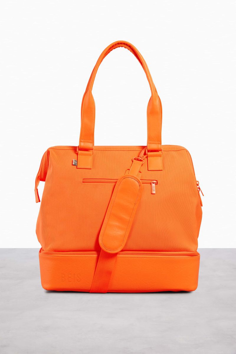 MiniWeekender Orange Bag Front 4111