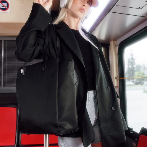 tote black ls